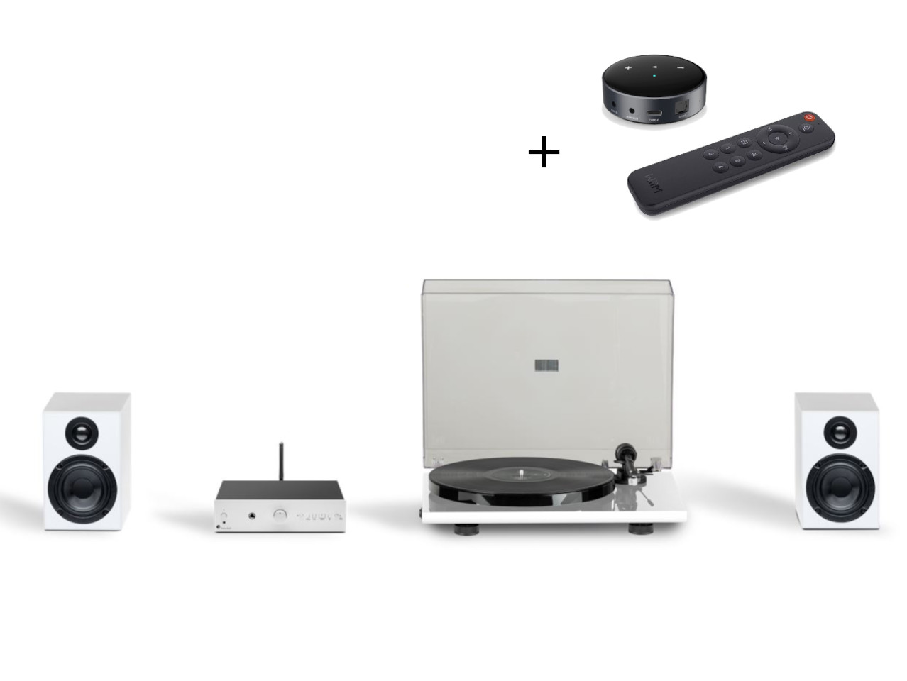 Pro-Ject Stereo Set E Phono / WiiM Mini Bundle White