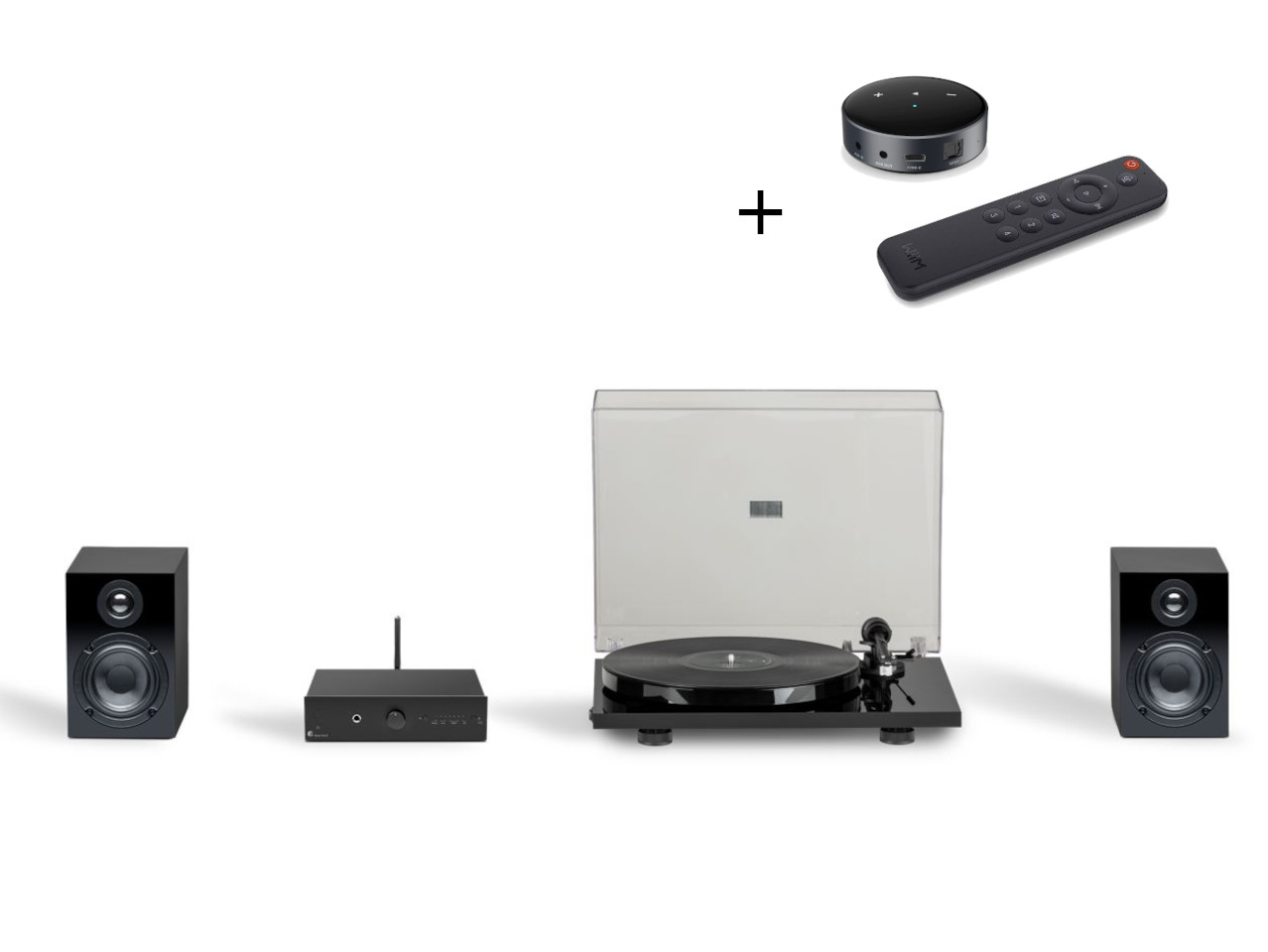 Pro-Ject Stereo Set E Phono / WiiM Mini Bundle Black