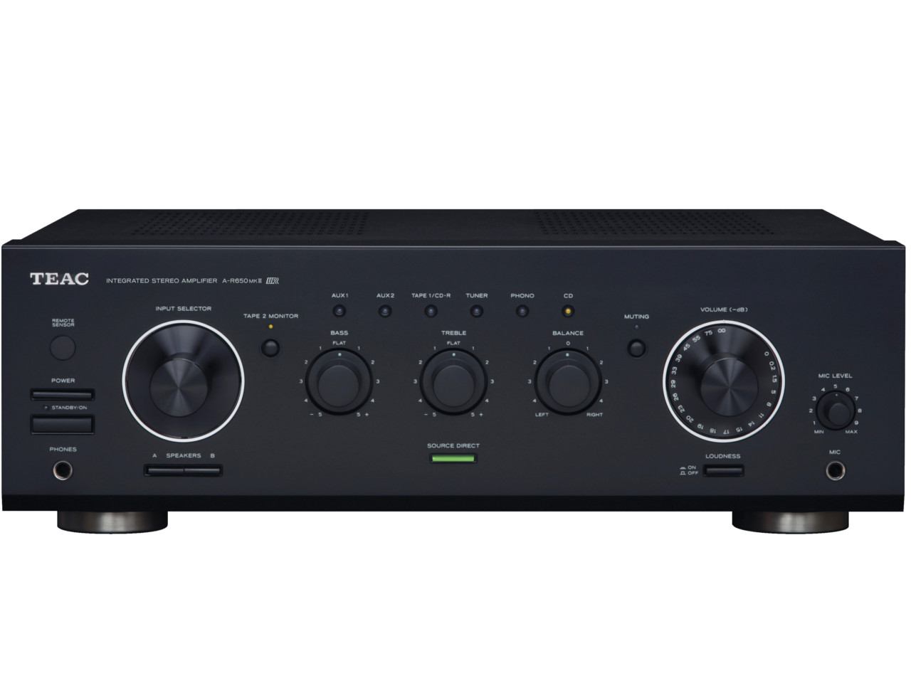 TEAC A-R650MKII Schwarz (discontinued)