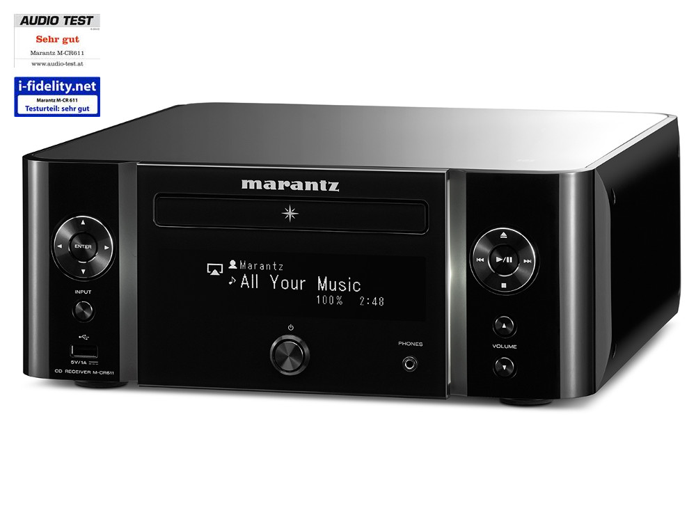 Marantz M-CR611 Melody Media Schwarz (discontinued)