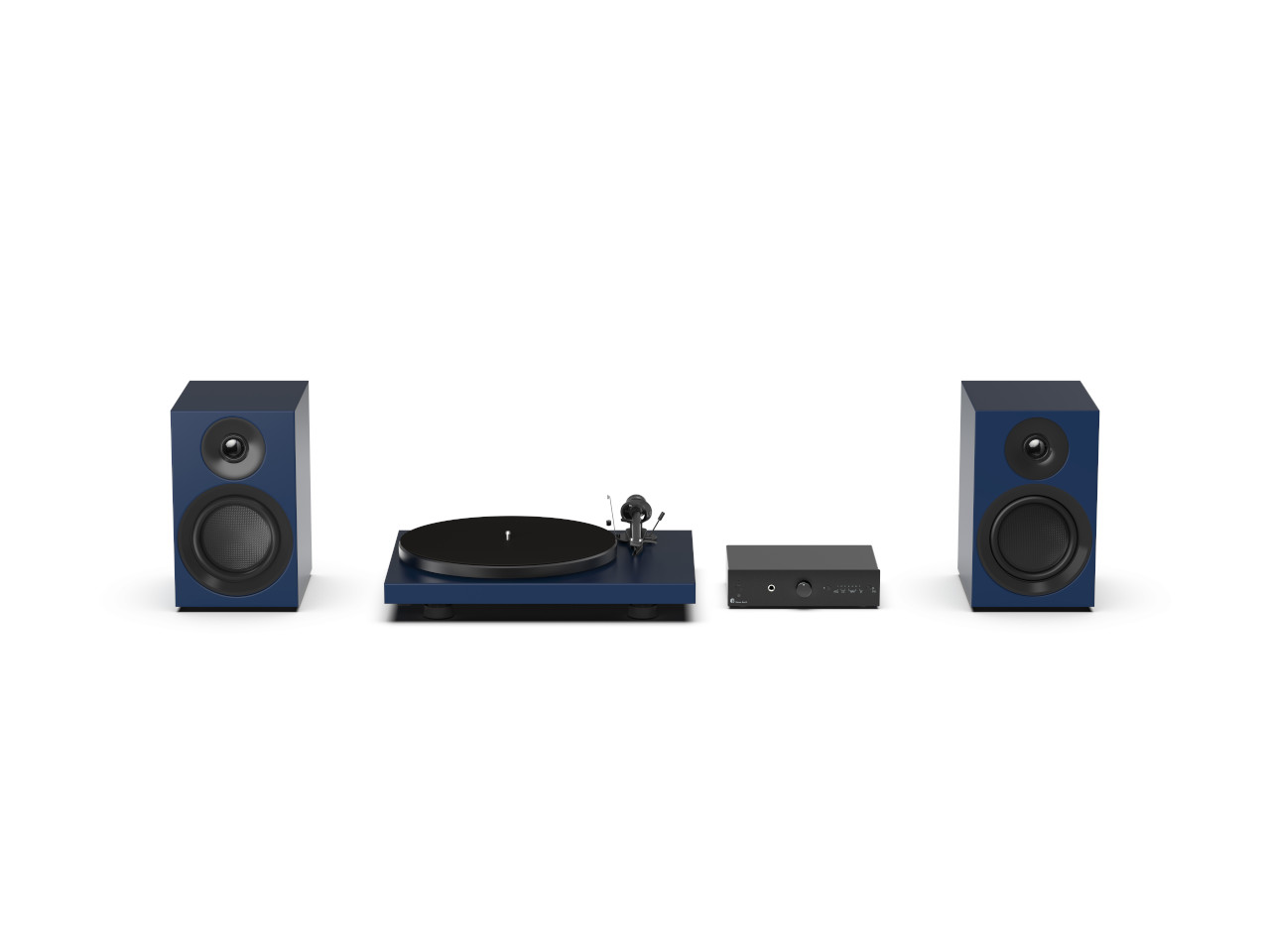 Pro-Ject Colourful Audio System E Steel Blue